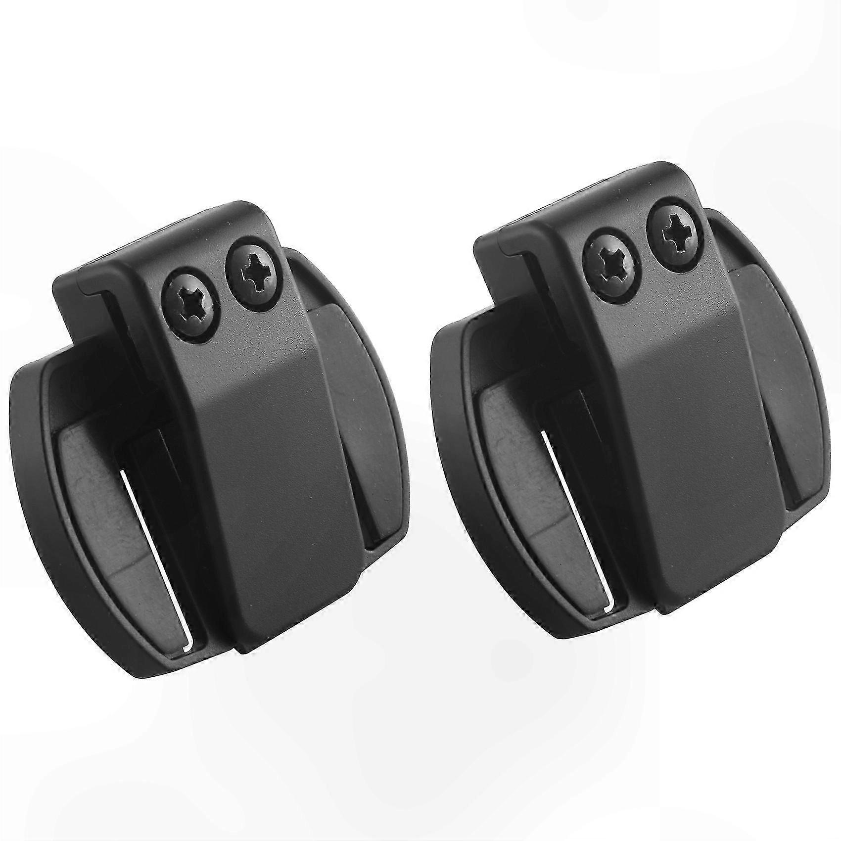 2 Pack Intercom Clip Mount Bracket for Motorcycle Helmet Bluetooth Devices