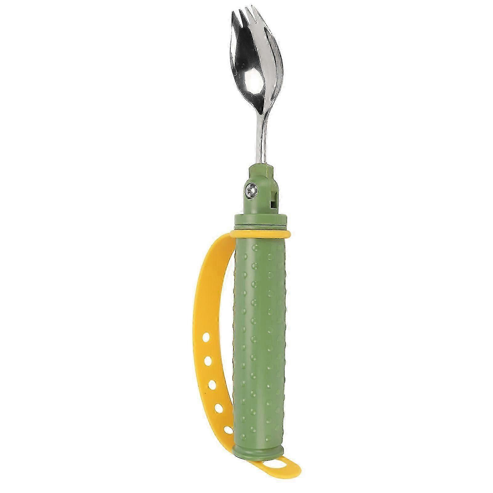 Adaptive Eating Utensils For People With Parkinson's Disease And Tremors - Weighted Spoon With Easy-grip Handle, Bpa-free, Shockproof