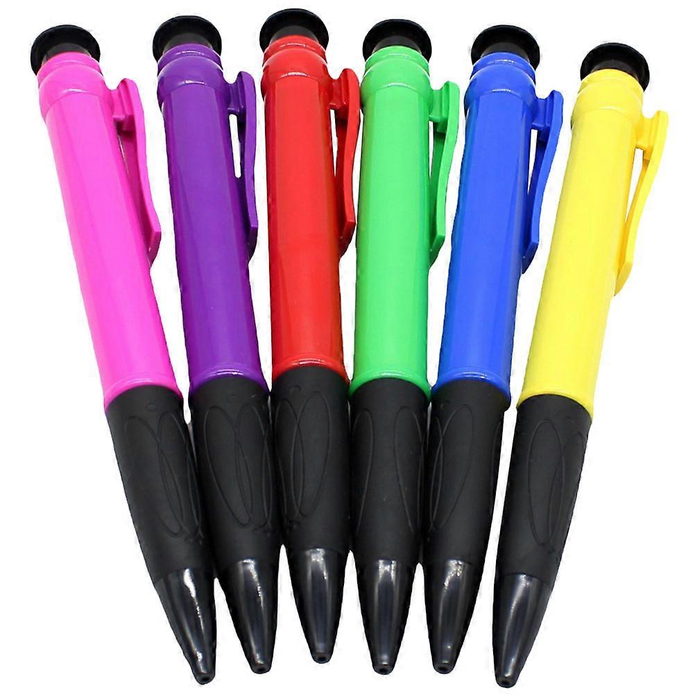 18 Pcs Daily Use Ballpoint Pens Multi-Function Writing Accessories Portable For School Supplies Assorted Color Crafting