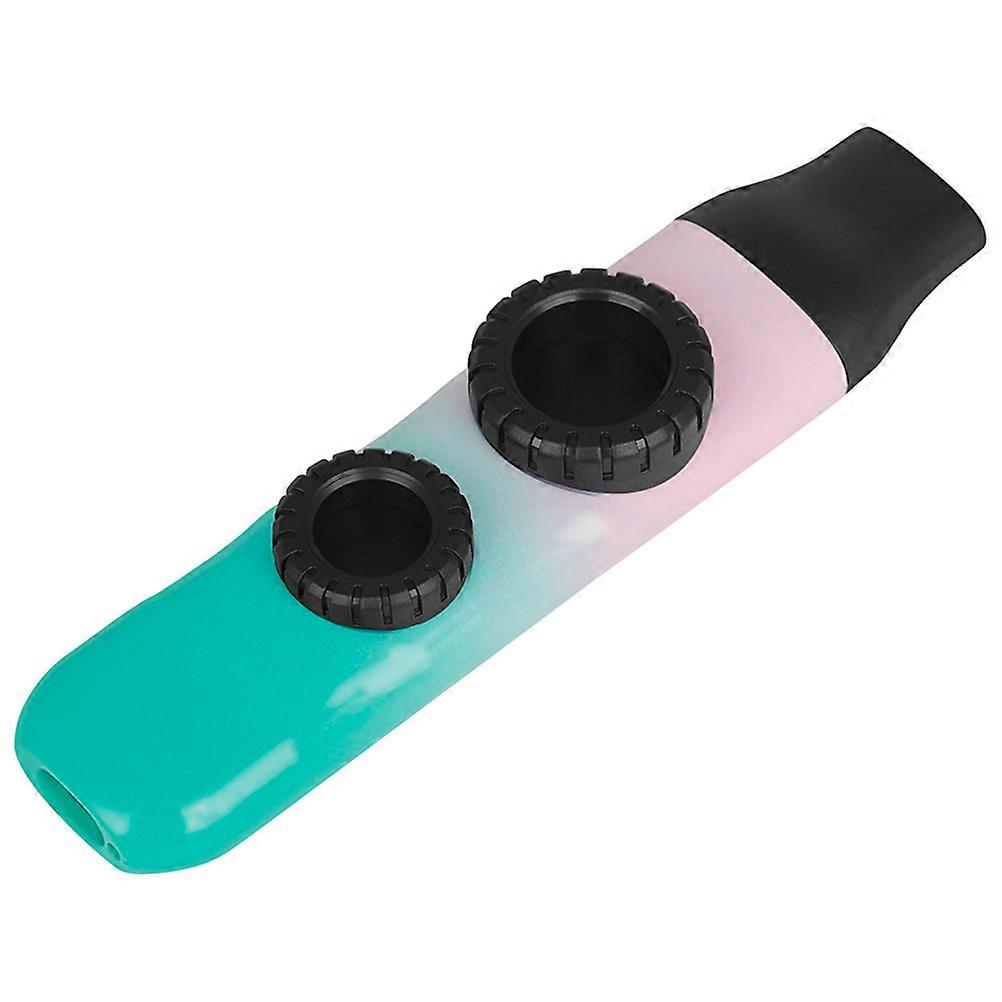 Double Hole Kazoo Small Musical Instrument for Portable Use 3Sets with Accessories