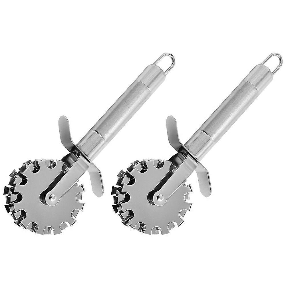 Meat Tenderizer Tool 4Pcs Stainless Steel Rolling Wheel For Cooking Enthusiasts Beef Softening Comfortable Grip