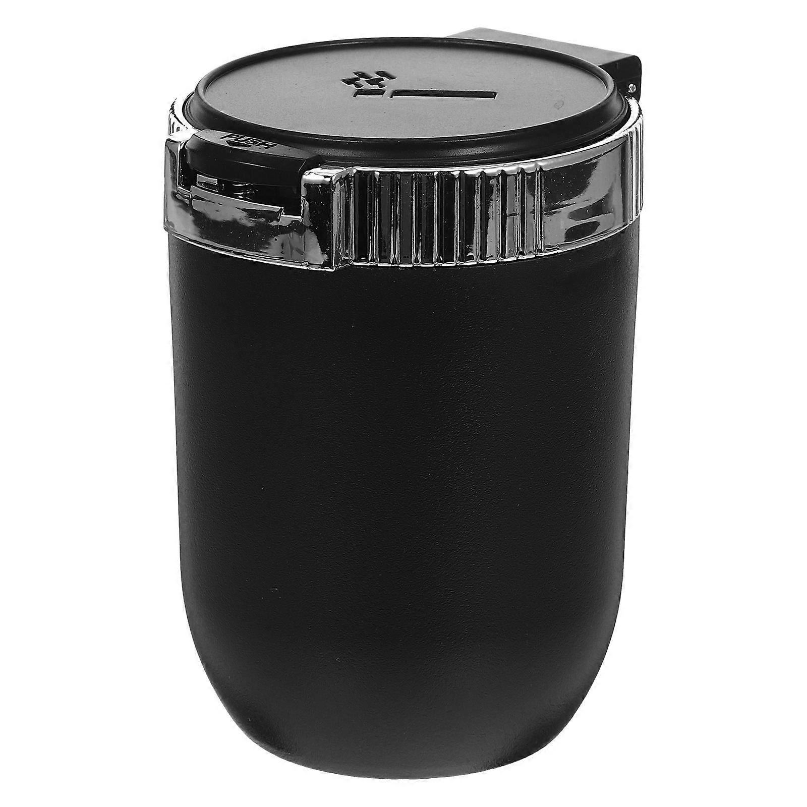 Silver Car Ashtray with Lid for 5Pcs Multi Functional Ashtray