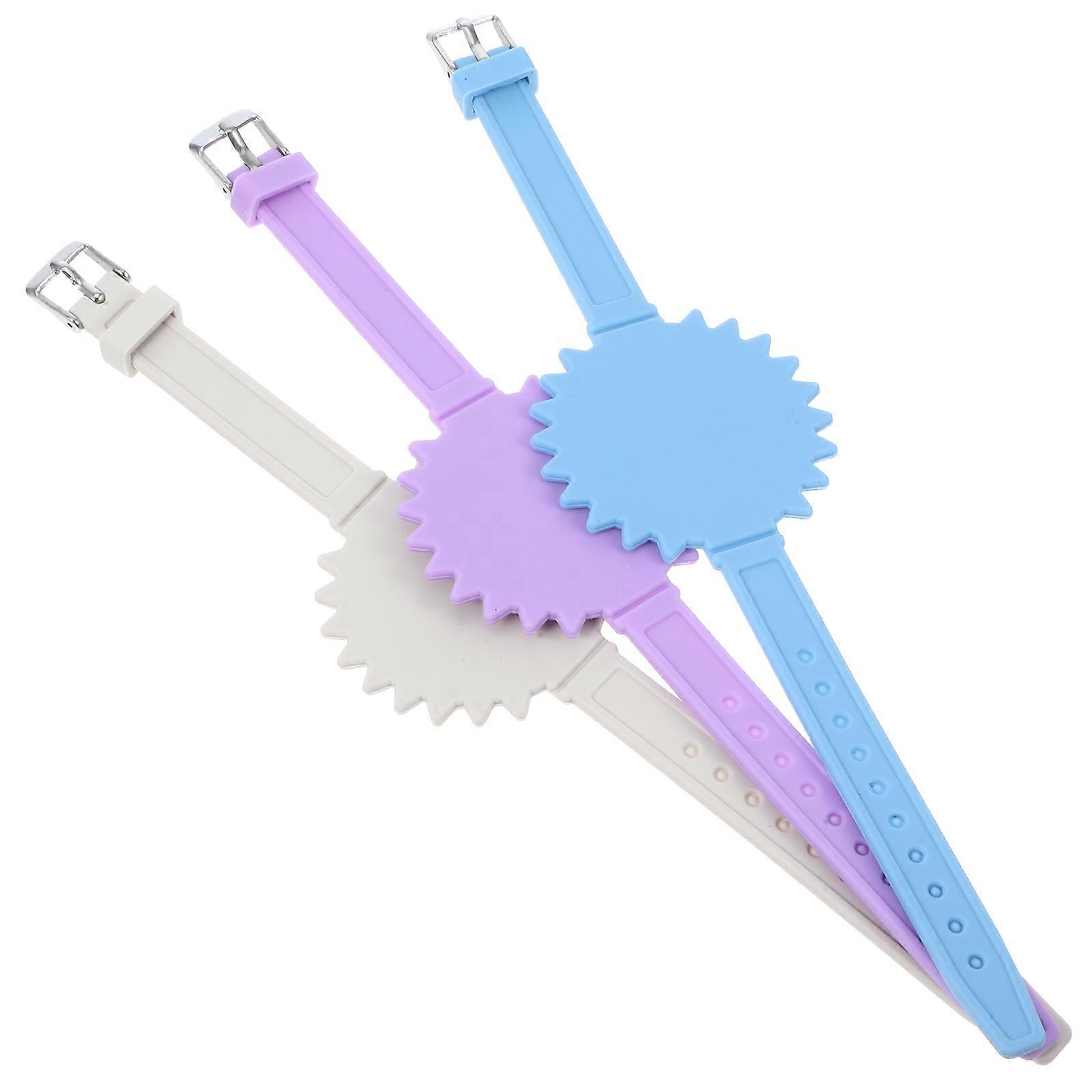 Silicone Reminder Bracelet Memo Wristband for Writing Notes 15Pcs Collection
