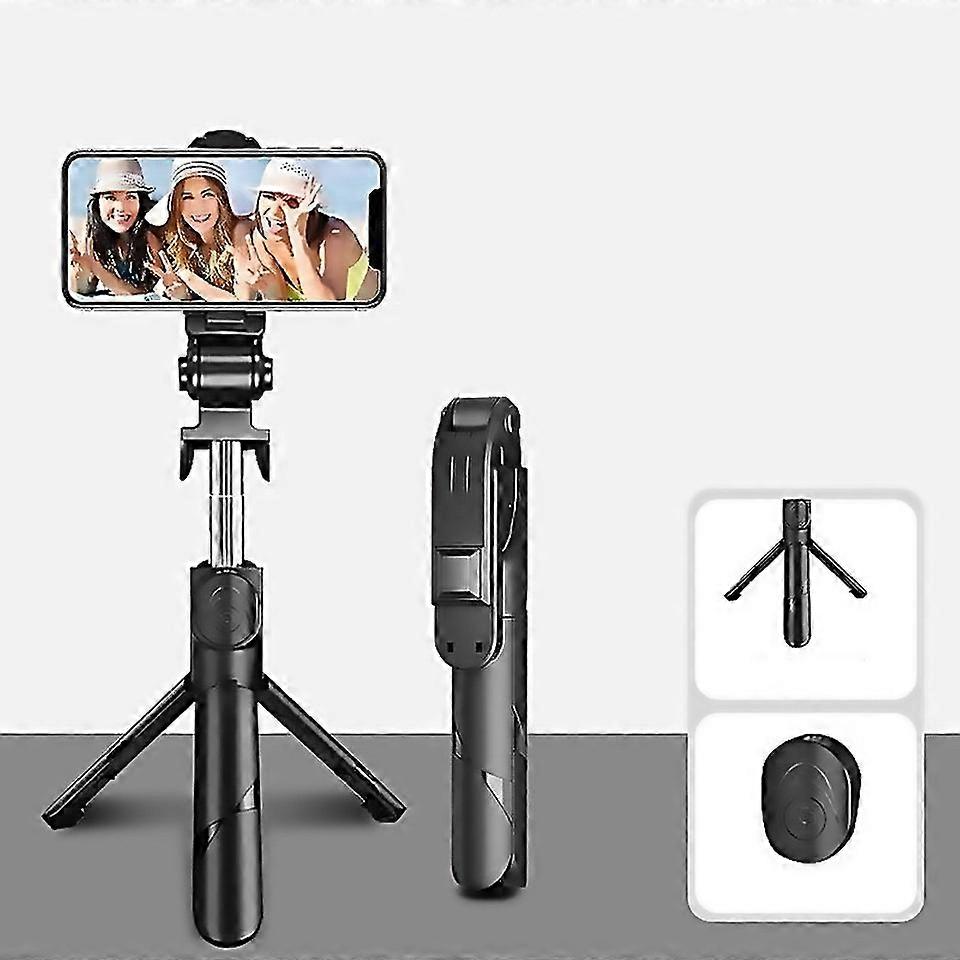 For New Bluetooth Xt02 360degree Rotating Multifunction Retractable Mobile Phone Selfie Stick To Sho