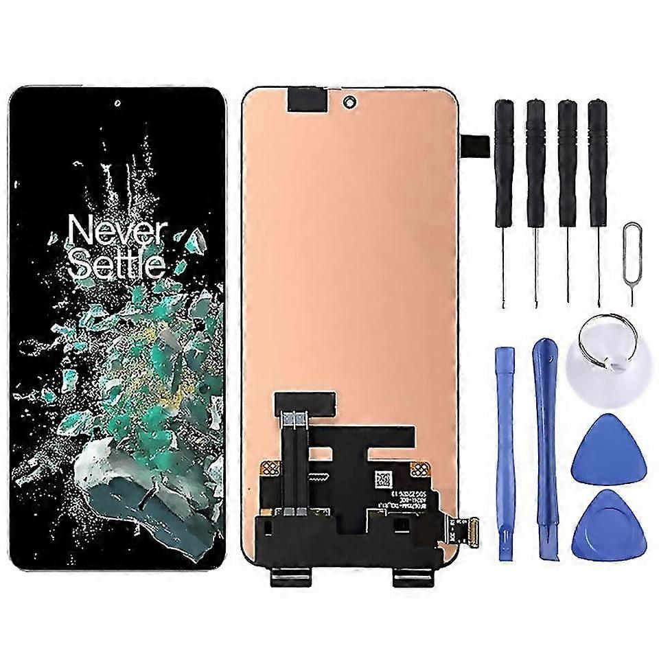 For Oneplus Ace Pro Compatible Fluid Amoled Lcd Screen With Digitizer Full Assemblyblack
