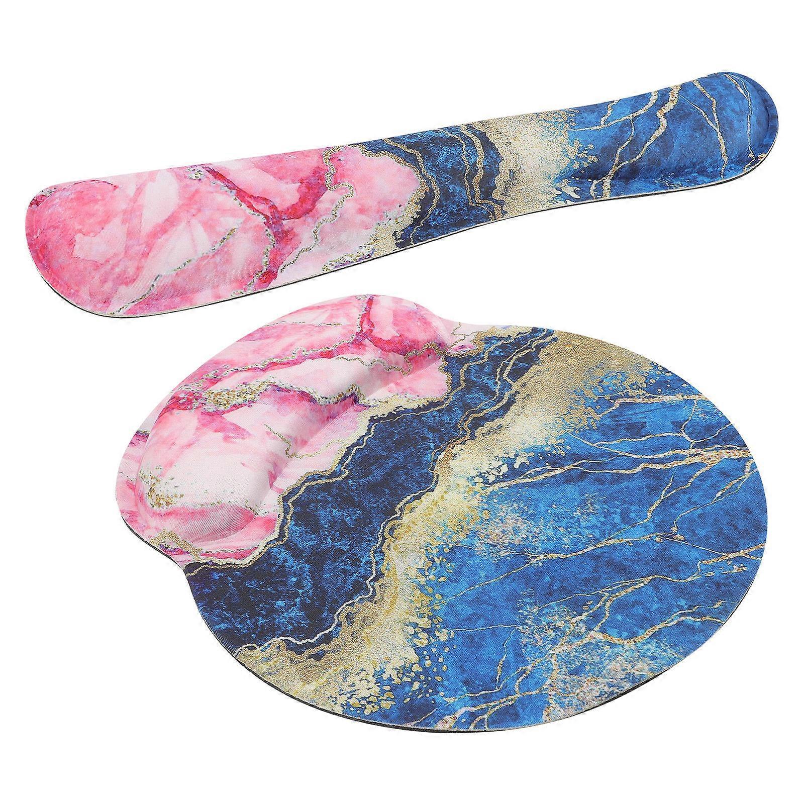 Elegant Mouse Pad With Cushion Gaming Mouse Pad For Men Women Computer Accessory Ergonomic Design 1 Set