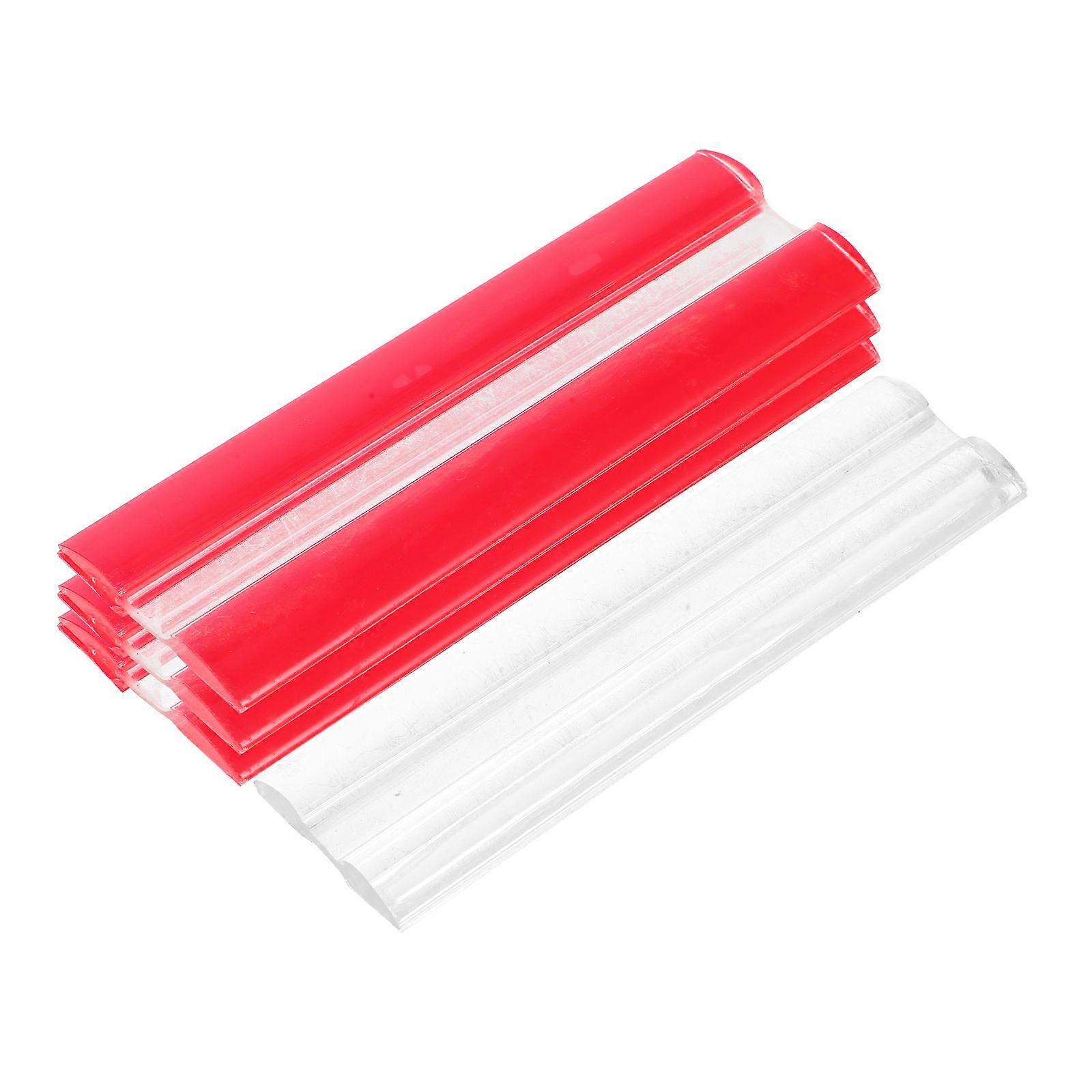 Acrylic Hinges Self Adhesive Clear for Adjustable Angle with 8Pcs for Doors Windows Cabinets