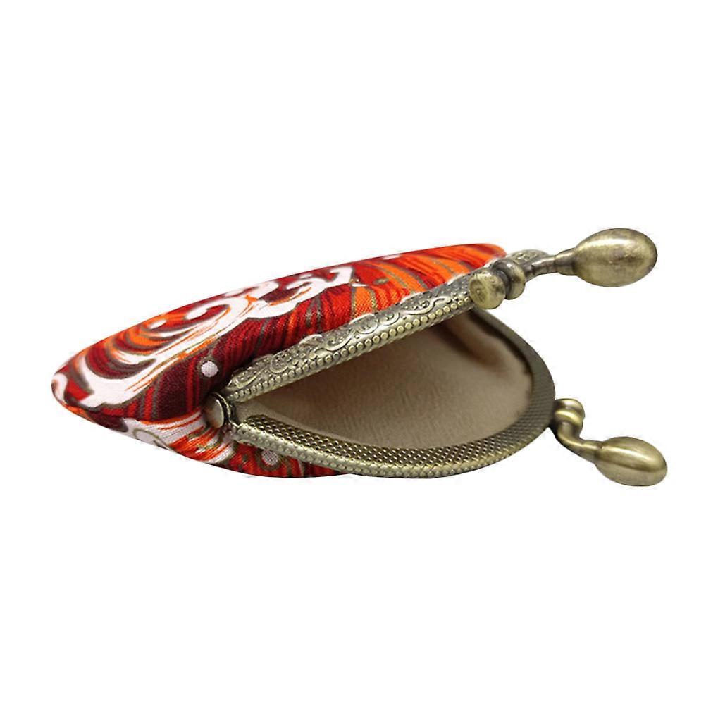 Cotton Material Coin Purse for Storage Use 5Pcs Pattern