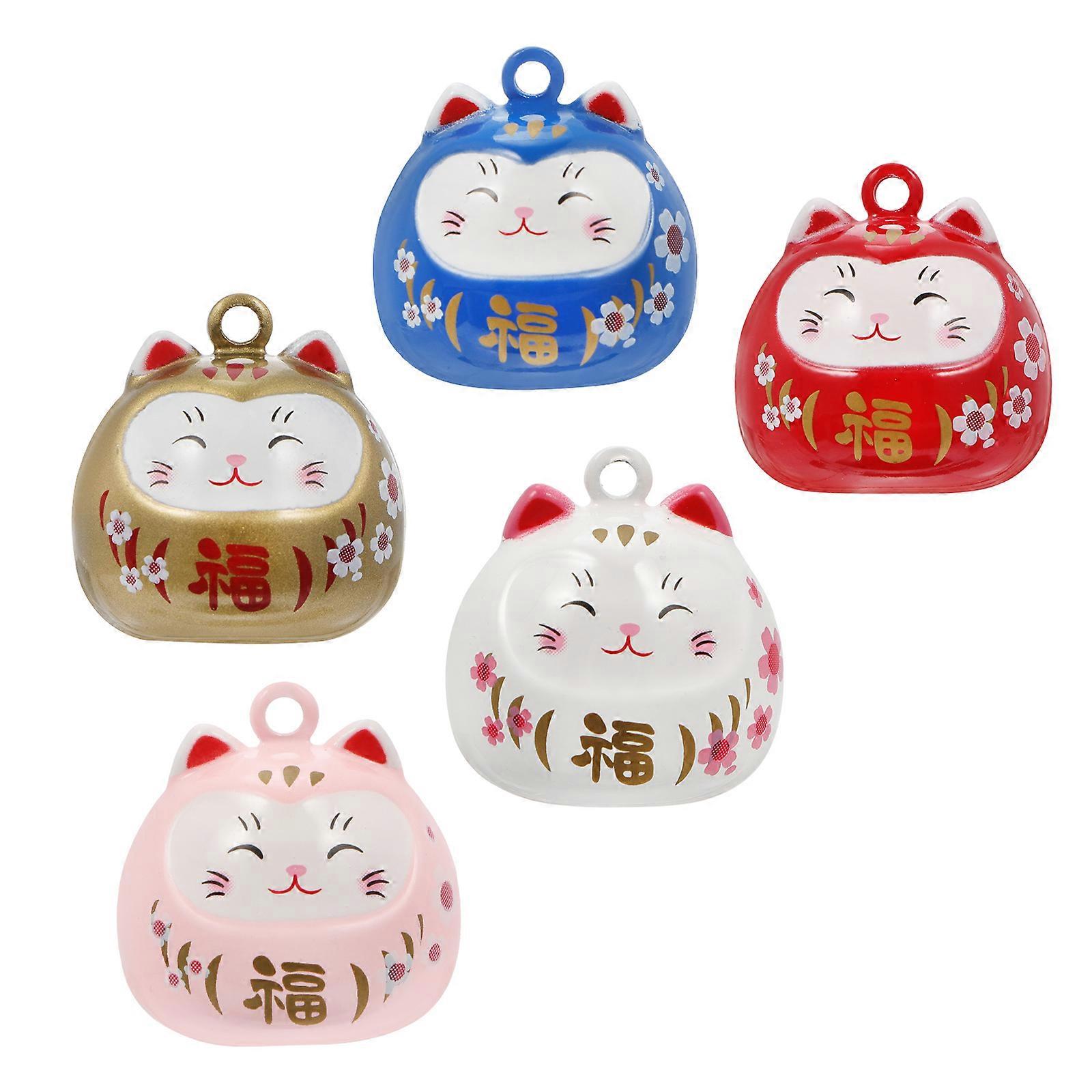 Copper Bracelet Accessories for Adornment 5Pcs Creative Cat Earring Design