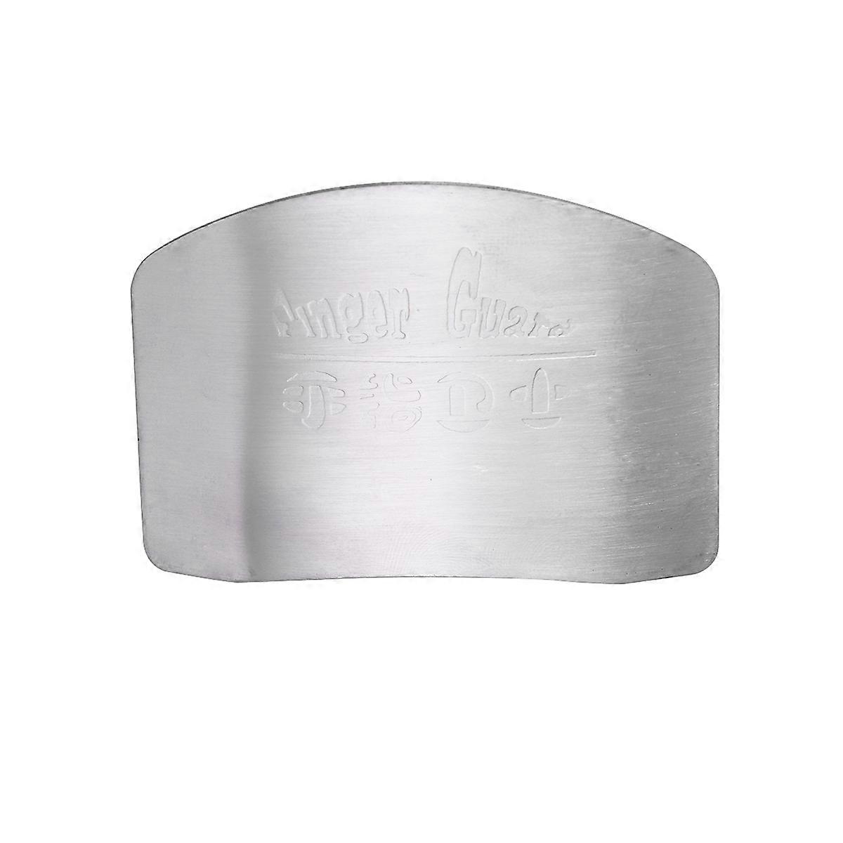 Silver Slicing Finger Guard for Finger Protection Kitchen Tool