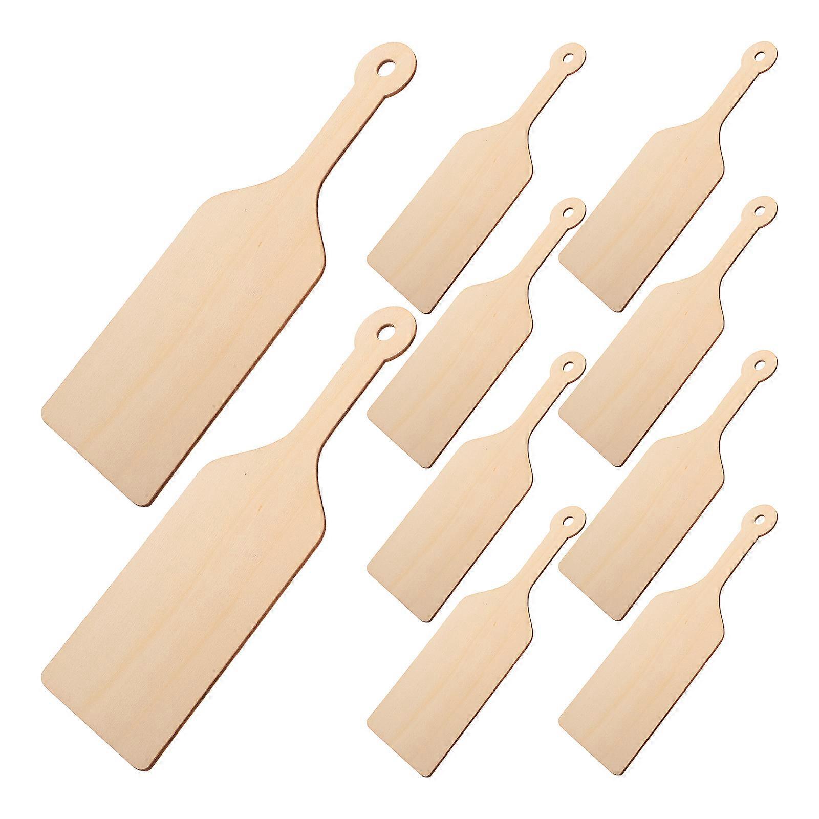 Craft Wood Board Small Cutting Board with Handle for DIY 20Pcs
