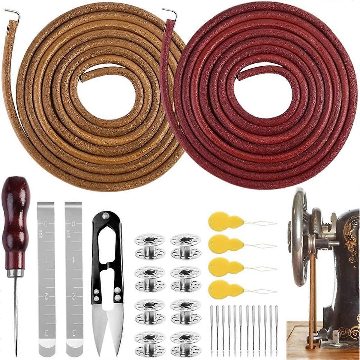 2 PCS Treadle Sewing Machine Belt