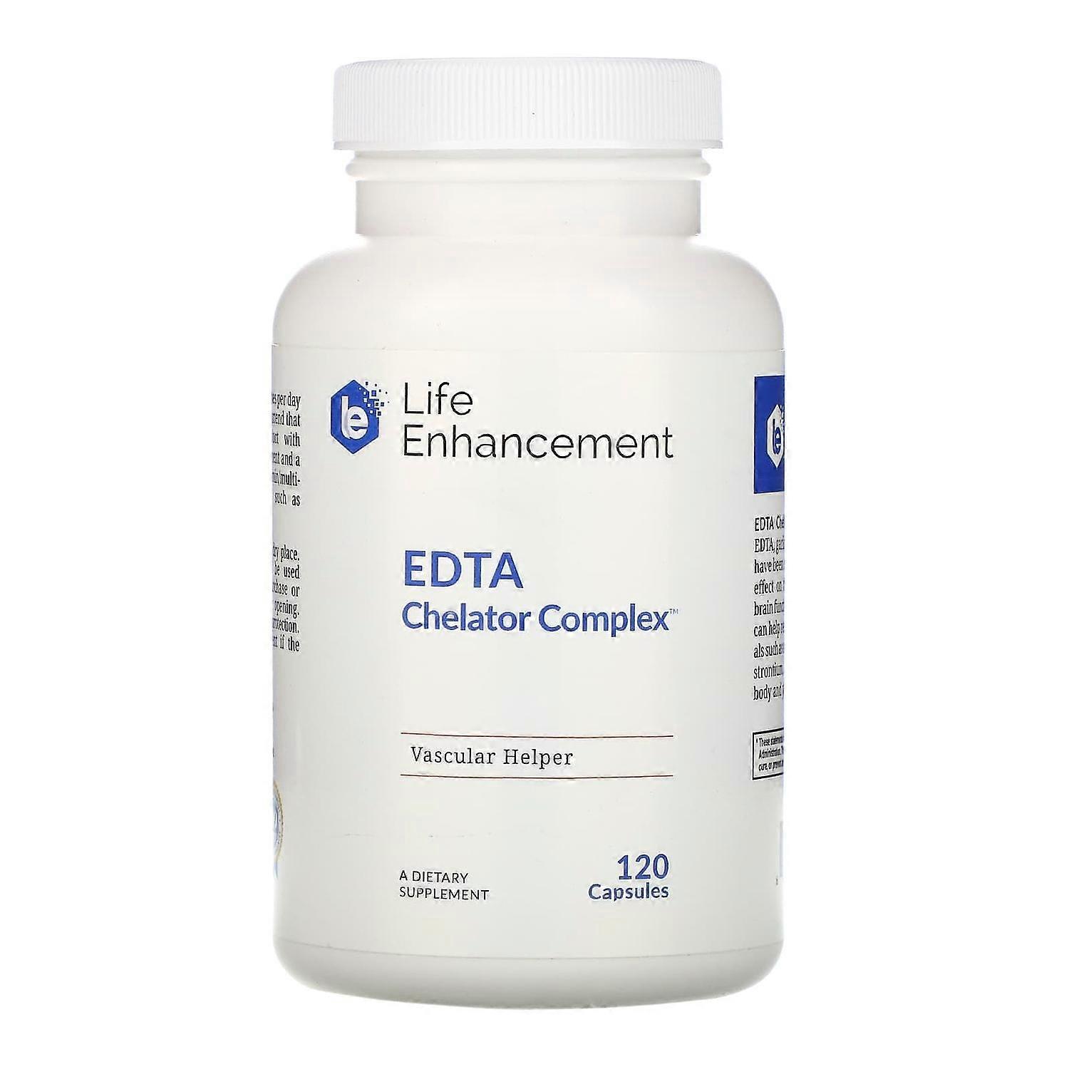 Life Enhancement, EDTA Chelator Complex, 120 Capsules