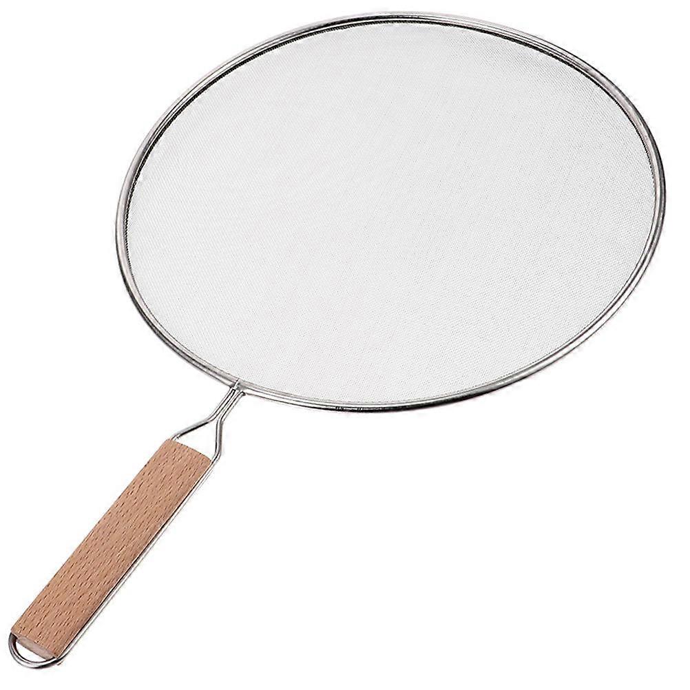Kitchen Accessories Pot Splatter Screen for Oil Proofing 6Pcs Silver Set