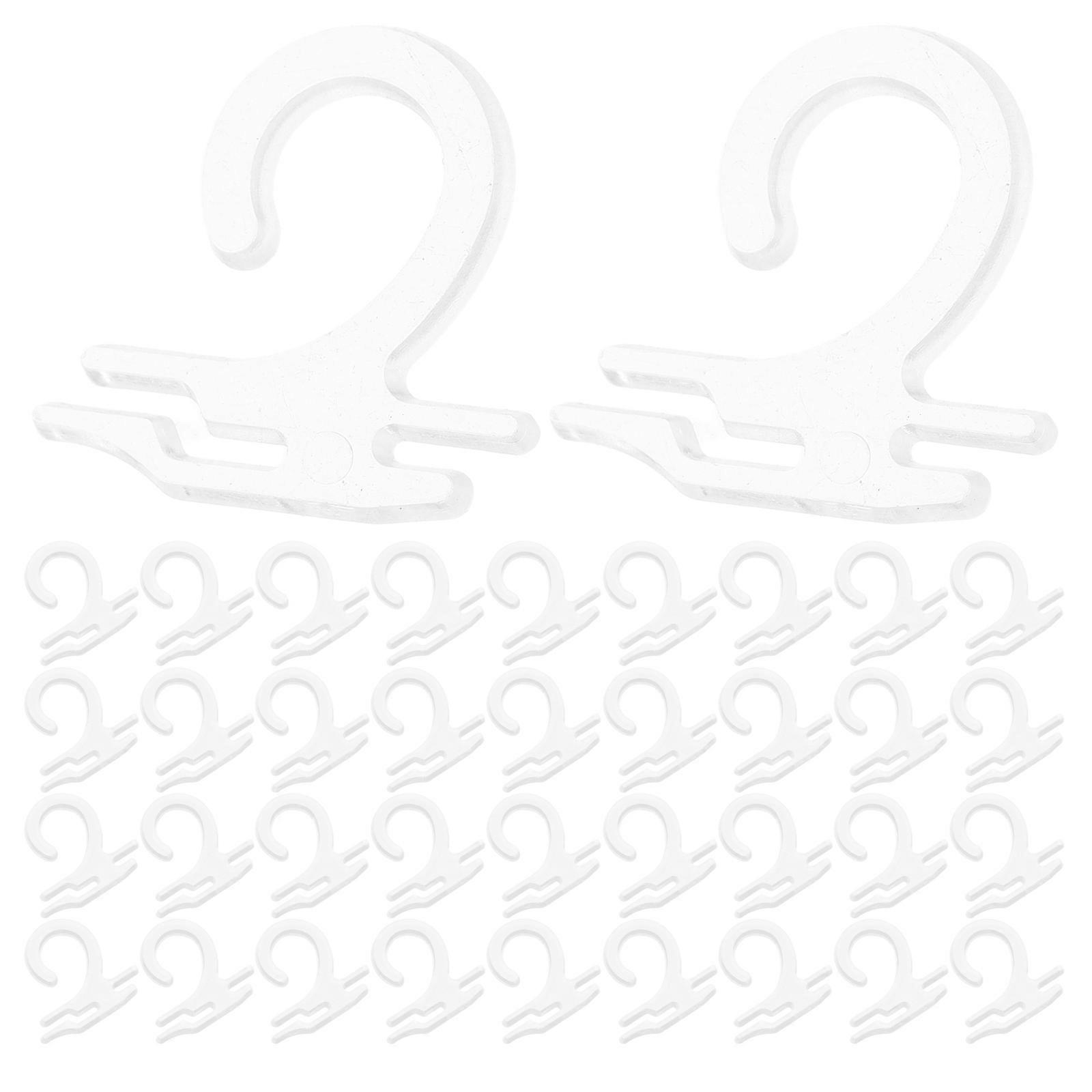 Transparent Sock Hanger Hooks for Retail Display Plastic 1500Pcs Hanging