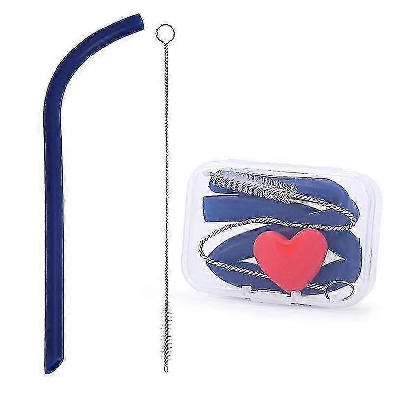 Folding Drinking Straw And Cleaning Brush