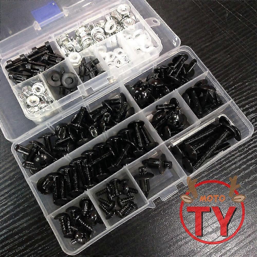 Motorkerékpár Fit for Yamaha Yzf R1 R1m R15 R25 R3 R6 R125 R15 R25 Tartozékok CNC alumínium teljes burkolatú csavarkészletek Karosszéria csavarok