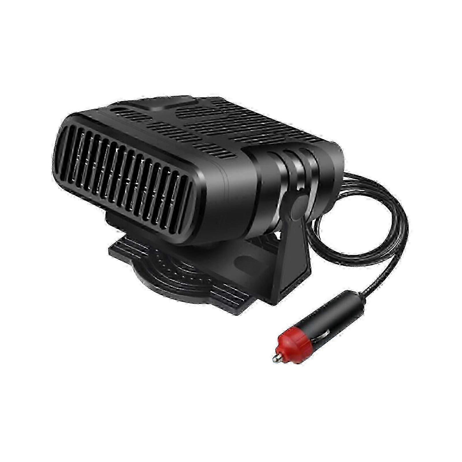 New Car Heater 12V 120W Portable Car Heater that Plugs into Cigarette Lighter, 2 in 1 Car Heating and Cooling Fan