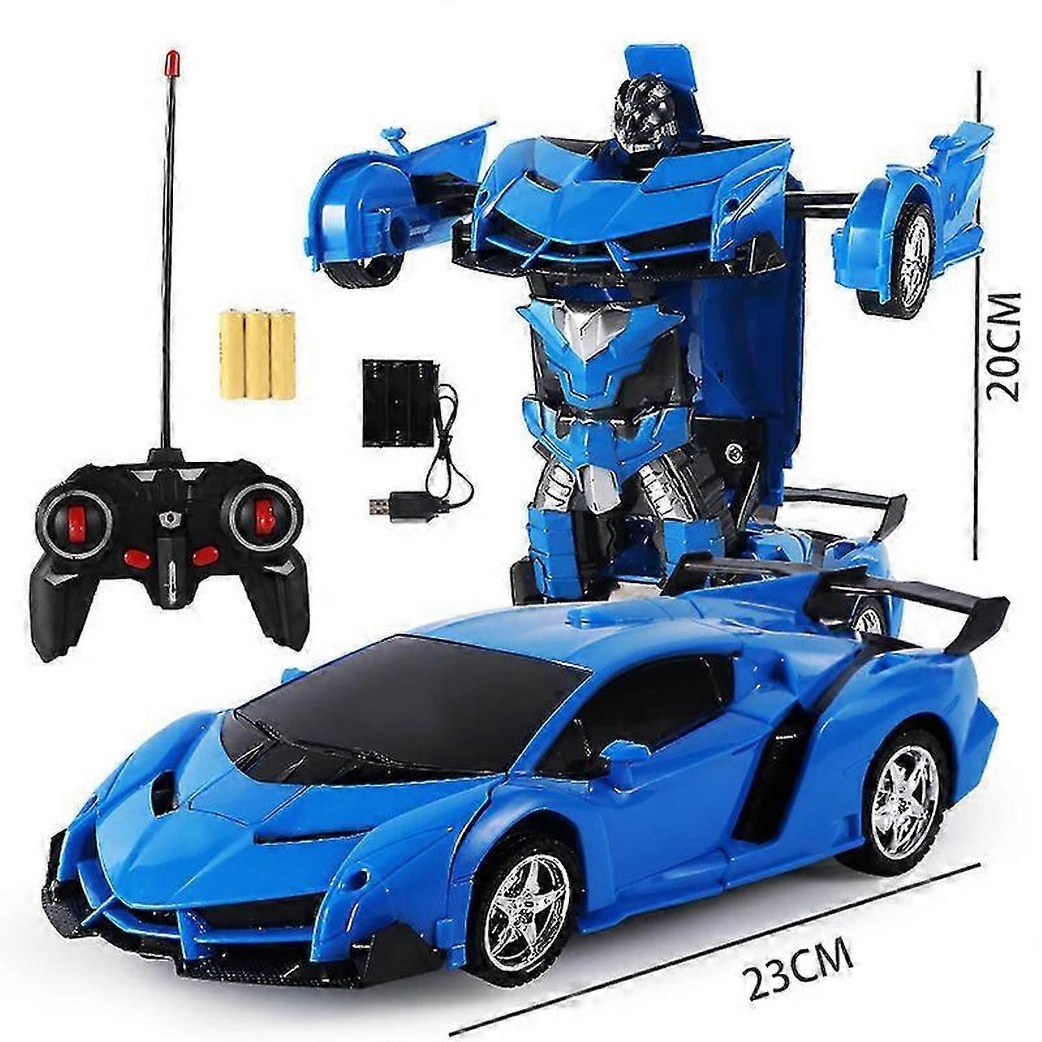 Rc Transforming Toys 2 In 1 Remote Control Transform Car Rc Car For Kids Deformation Robot