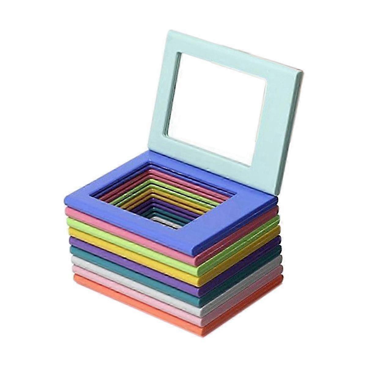 3-Inch DIY Magnetic Photo Frame for Refrigerator - Combination Display Table with Photo Frames