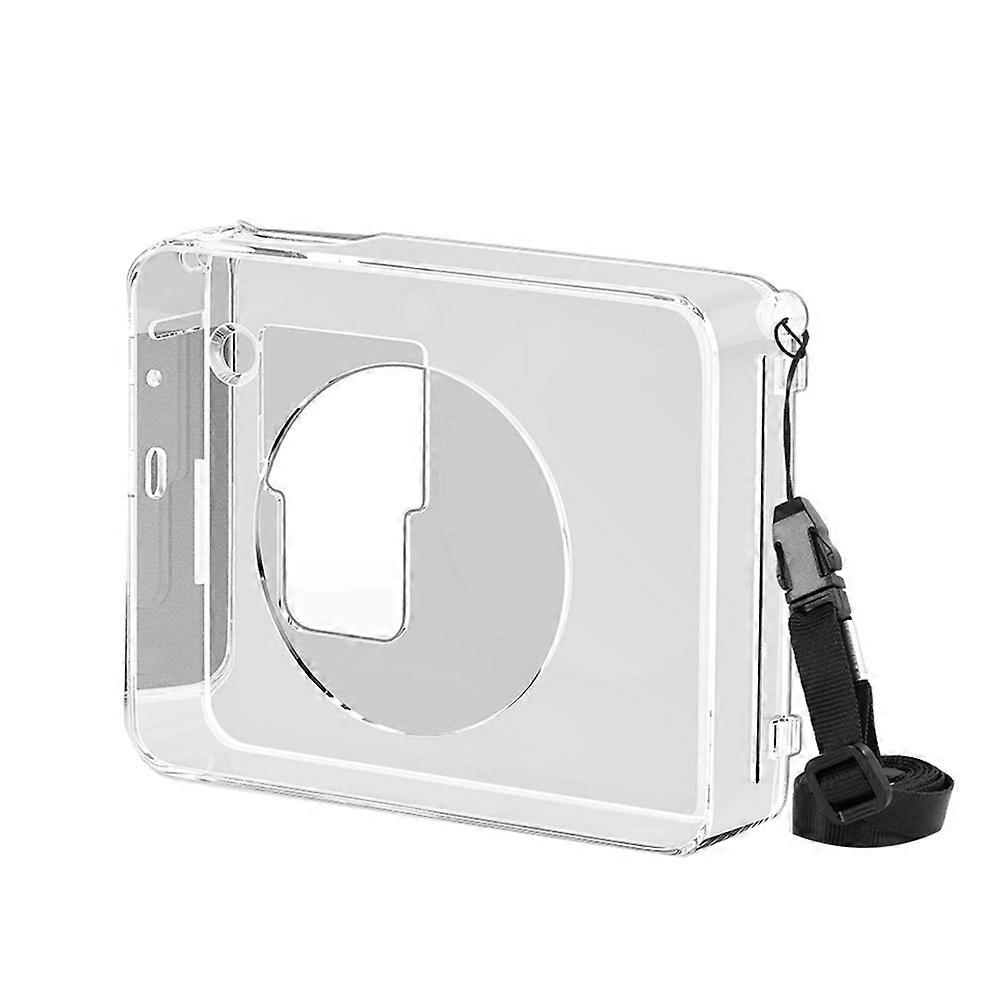For Kodak Mini Lens 3 Retro 4 Clear Case, 2-in-1 Digital Camera Case, Removable Shoulder Strap, Suitable for Kodak C300R