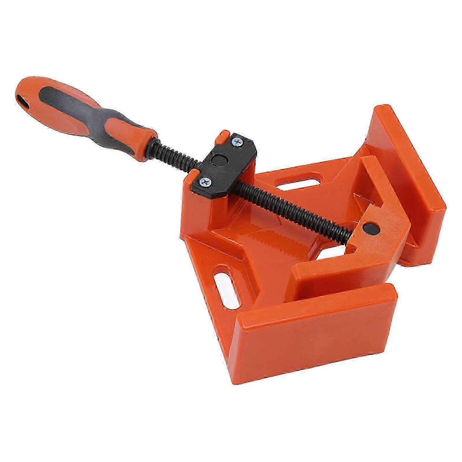 Corner Clamp 90 Degrees Durable Plastic Shakeproof Nonslip Handle Right Angle Clamp for Woodworking DIY miao4