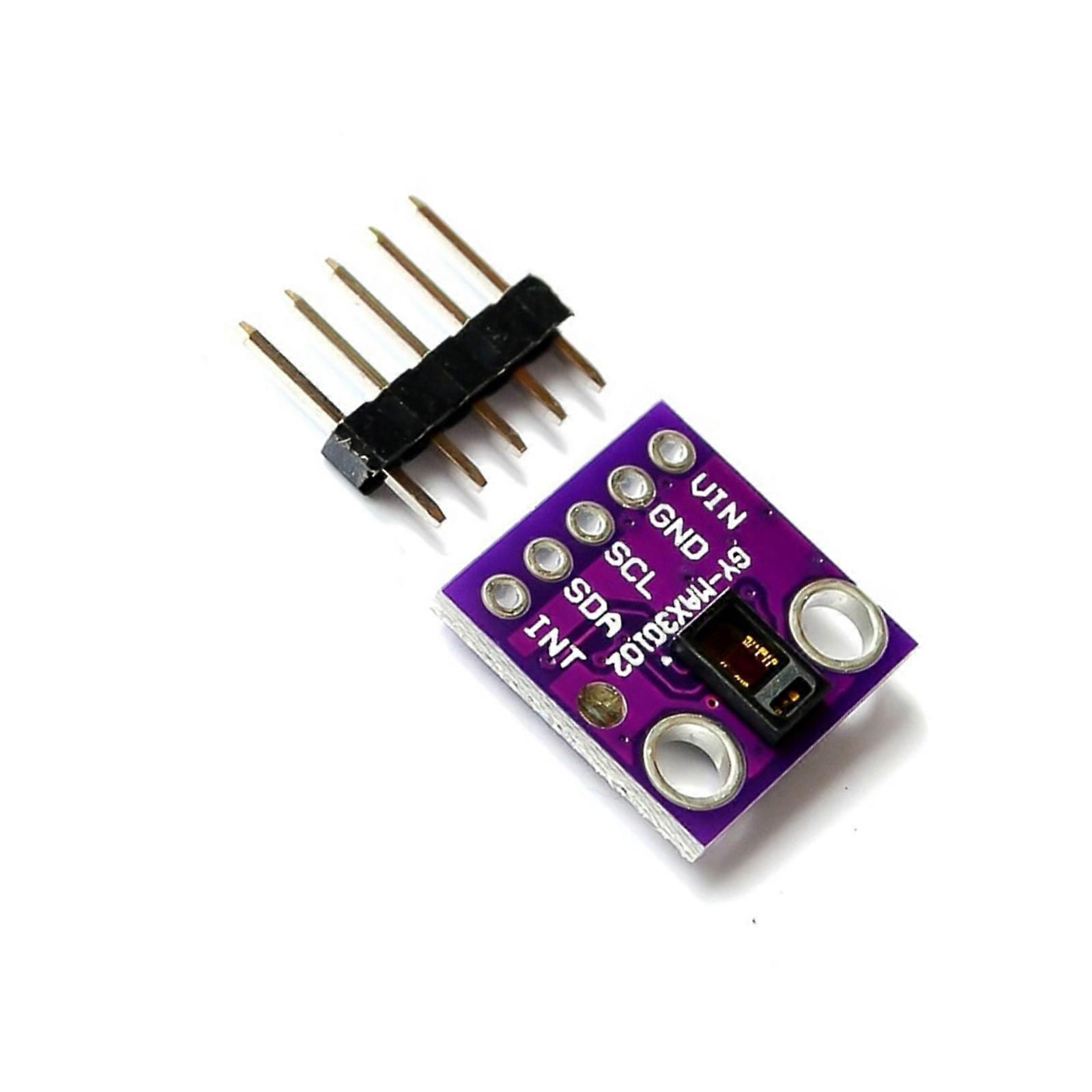 GY-MAX30102 Heart Rate Sensory Module Pulse Detection Blood Oxygen Concentration Noise Reduced Blood Oxygen Saturation Multicolor