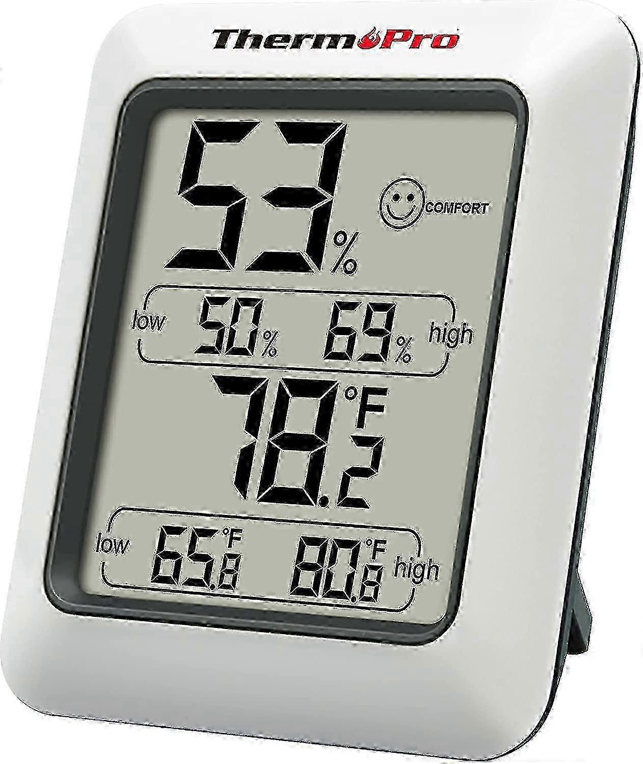 Thermopro Tp50 Digitales Υγρόμετρο Ιννεθερμόμετρο Raumthermometer Und Luftfeuchtigkeitsmesser Mit Temperatur-feuchte-berwachung