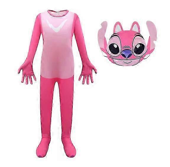 Lilo Stitch Κοστούμι Παιδιά Αγόρια Βελονιά Κορίτσια Angel Cosplay Ένδυση Παιχνίδι Απόκριες σετ
