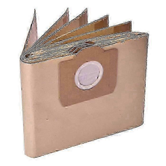 Pack of 10 Dust Bag Paper Filters for Karcher WD3 WD3P Vacuum Cleaners - Replacement Parts 2201-2204-2504 Models