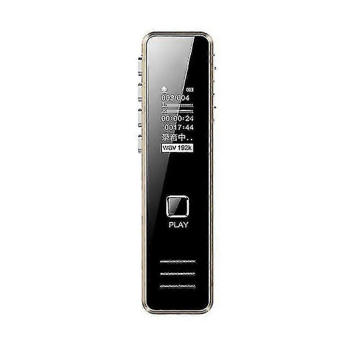 Voice Recorder With Mp3 Player Usb Sound Recording Captain Recording Time 32gb Rechargeable Digital