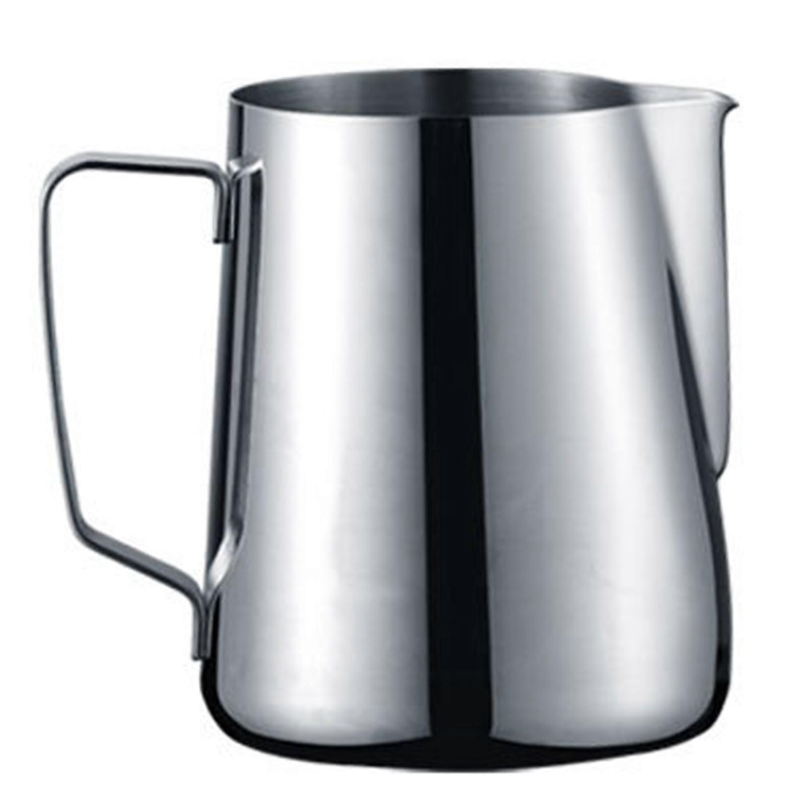 Commercial Grade Espressos Milk Frothing Container Capacity Durable Stainless Steel Espressos Steaming Pitcher Multicolor