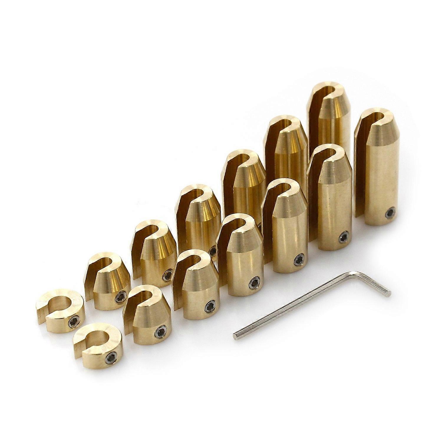 Motorcycle Reusable Brass Wheel Spoke Balance Weights Refill Kits 14pack