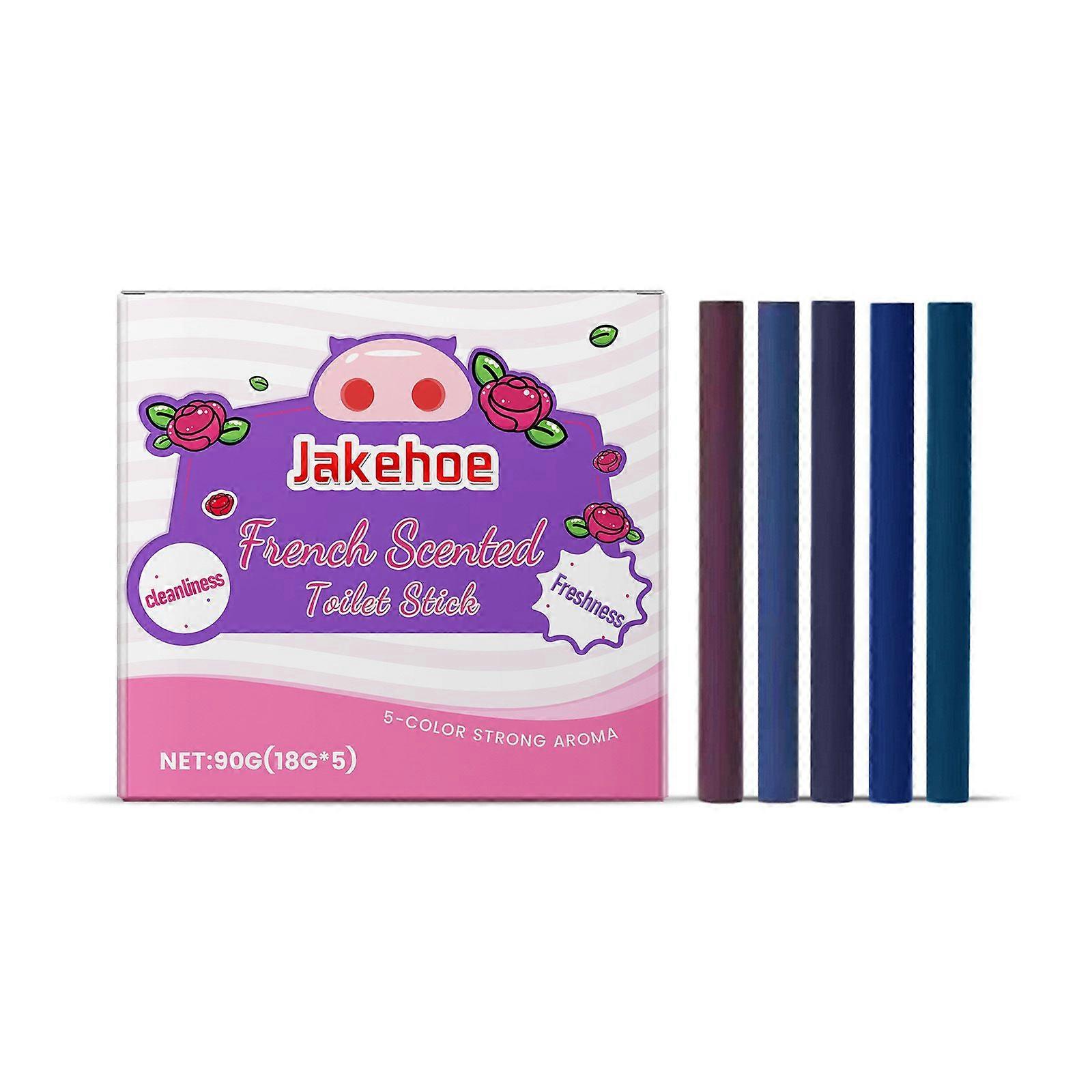WC-puhdistuspuikko puhdistaa WC-hajutahrat ja virtsankarkean tuoksun WC-puhdistuspuikko 90 g (18 g * 5)
