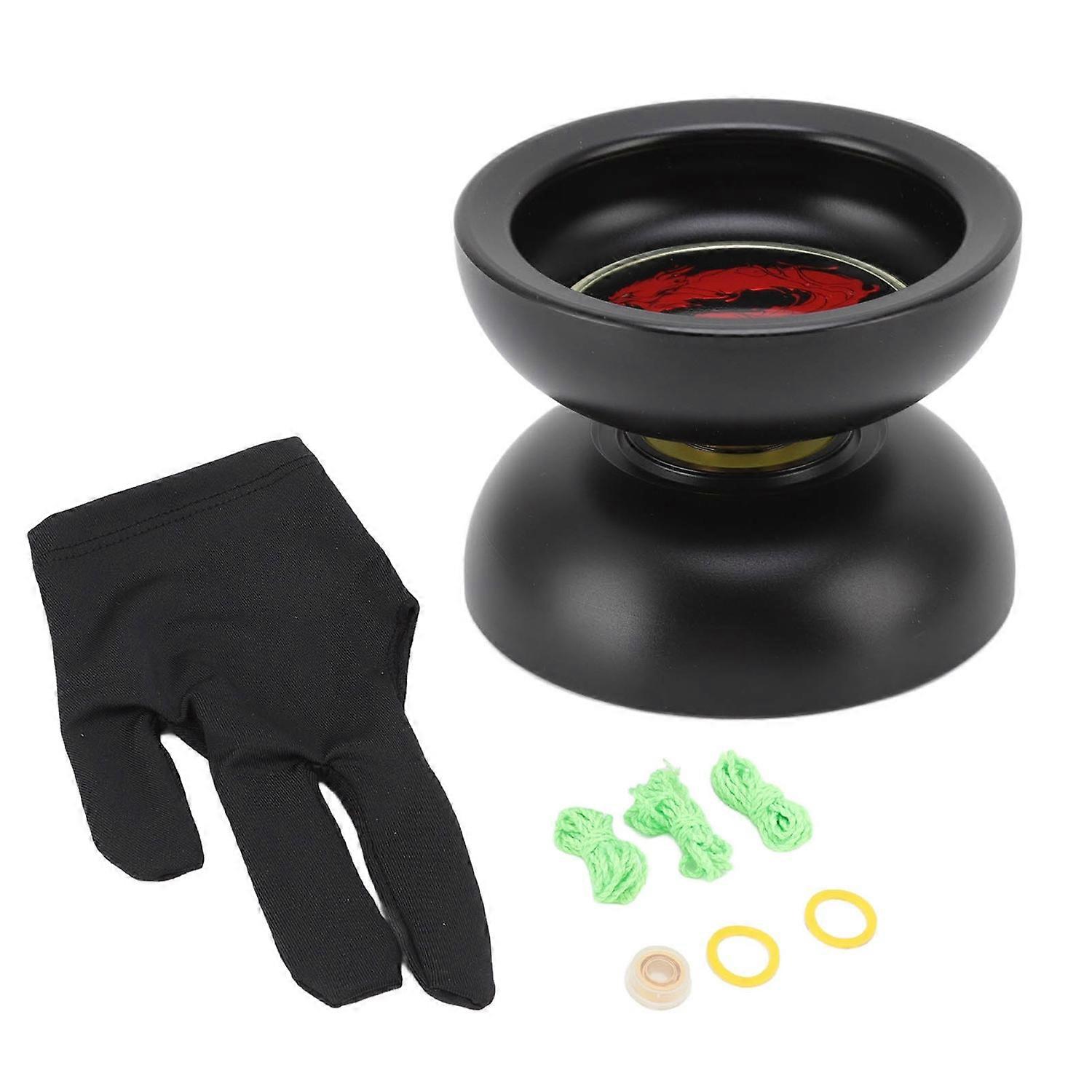 Kids Yoyo Ball U Shape Unresponsive Bearing Stable Rotation Alloy Yoyo Toy for Children