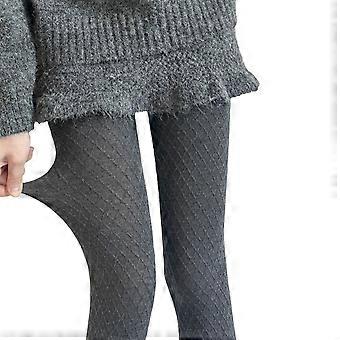 Dame Løbebestandige Tights Uigennemsigtige Strømpebukser med Fødder Højtaljede Strømpebukser Lårhøje Strømper Efterår Vinter Leggings Soot Os