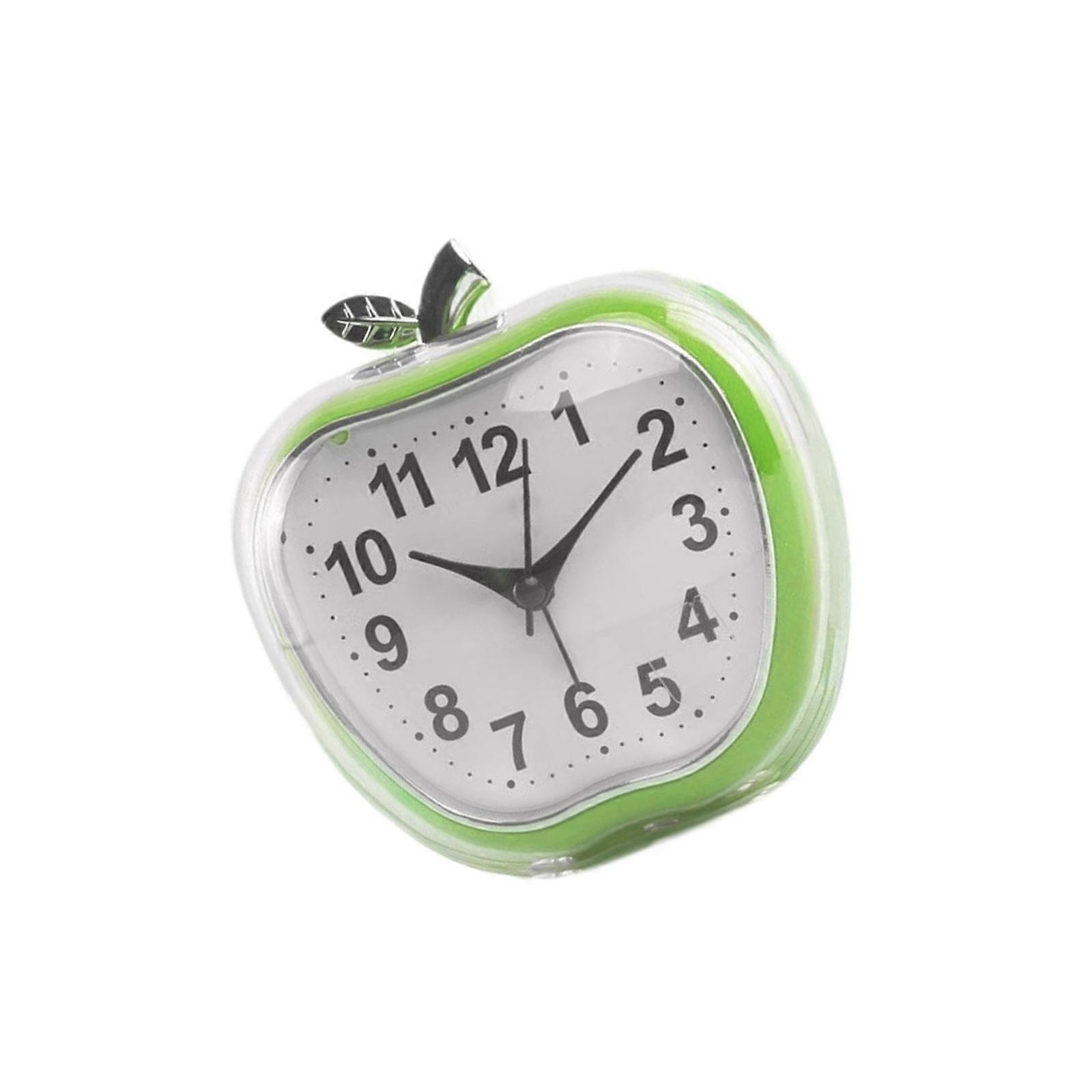 Quiet Alarm Clock Functionality Contemporary Plastic Design  Green