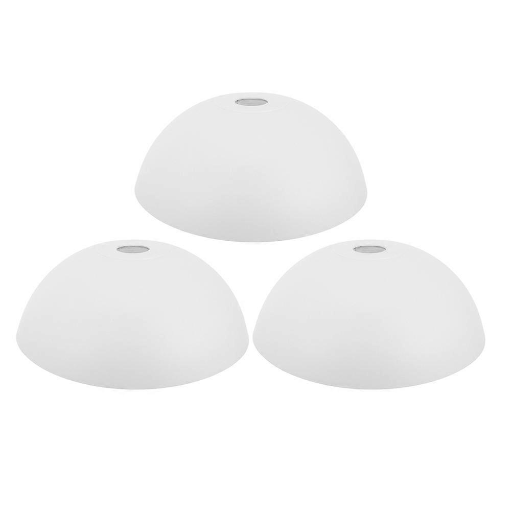 White Plastic Lampshade for Lamp 3Pcs Mushroom Style Light Diffusion