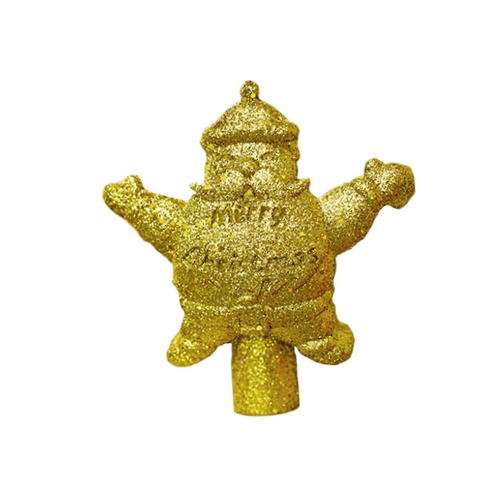 Christmas Tree Topper Lighted 3D Glitter Dynamic Projection for Xmas Holiday Star