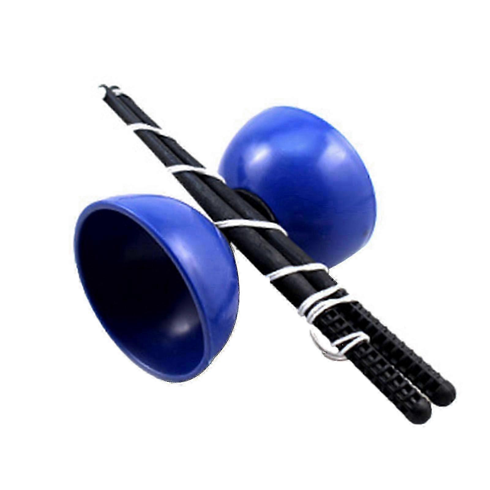 Sjonglering Diabolo Funny 3 Peiling Clutch Metal Sticks Kinesisk Yoyo String Bag Leker for barn