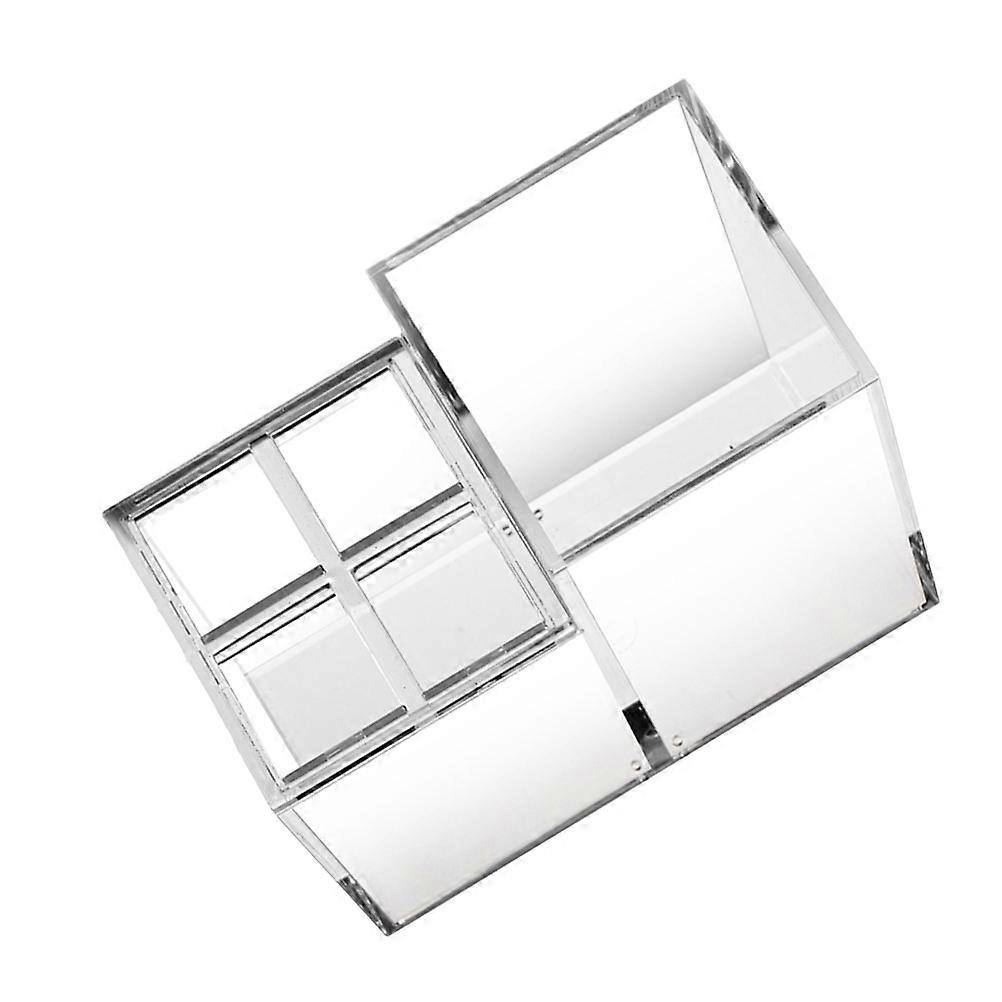 Transparent Acrylic Toothbrush Toothpaste Box for Storage Use Organizer