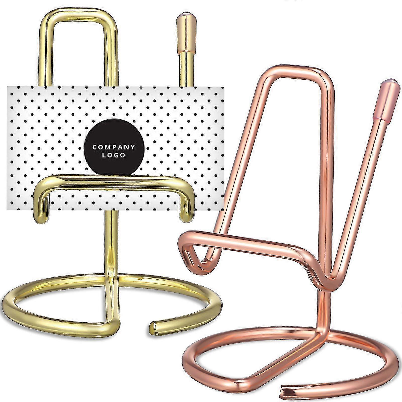 2Pcs Metal Mobile Phone Holder Desktop Phone Bracket Reading Display Stand for Home Office