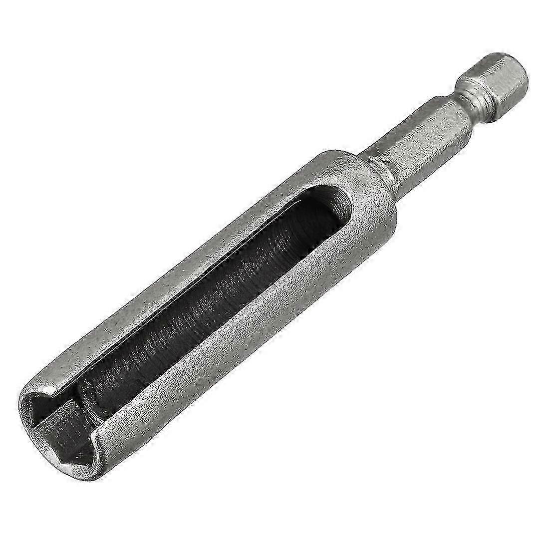 w 10mm Nut Driver, 1/4Inch QuickChange Hex Shank, Slotted Drill Bit Socket Wrench Tool, 4Inch Length