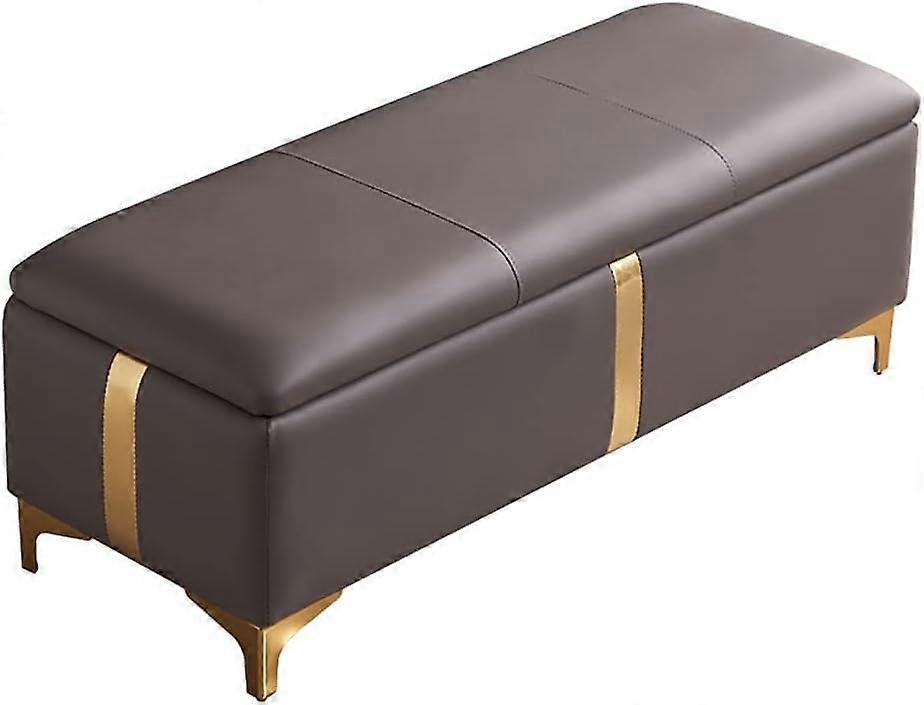 Upholstered Bench with Cushion for Entryway, Shoe Changing Stool, Bed End and Living Room Seating Ref: 9269