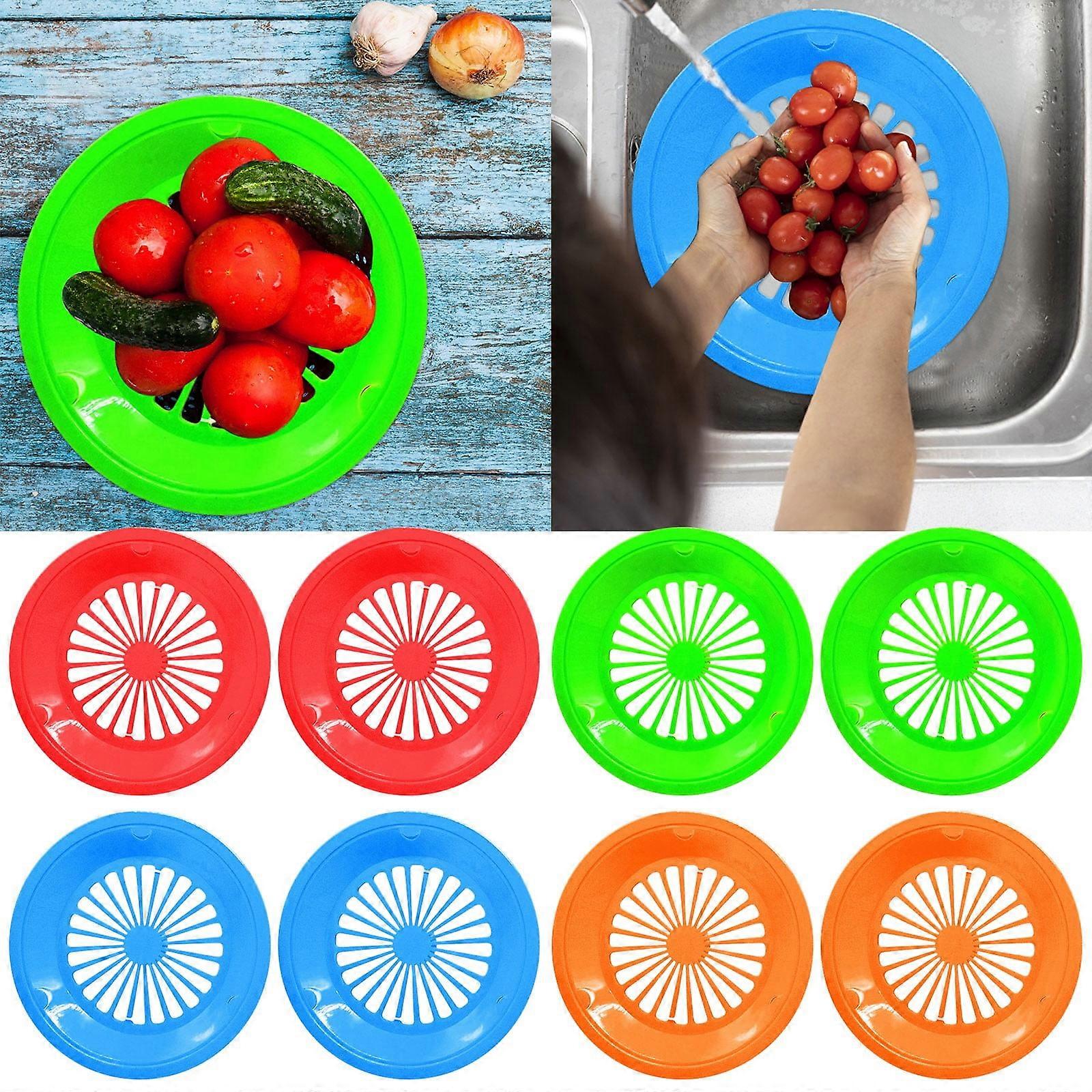 Uclet Baking trays & trays Plastic Hollowed Out Tray Barbecue Party Tray Paper Tray PP Partition Tray Plastic Dinner Plate