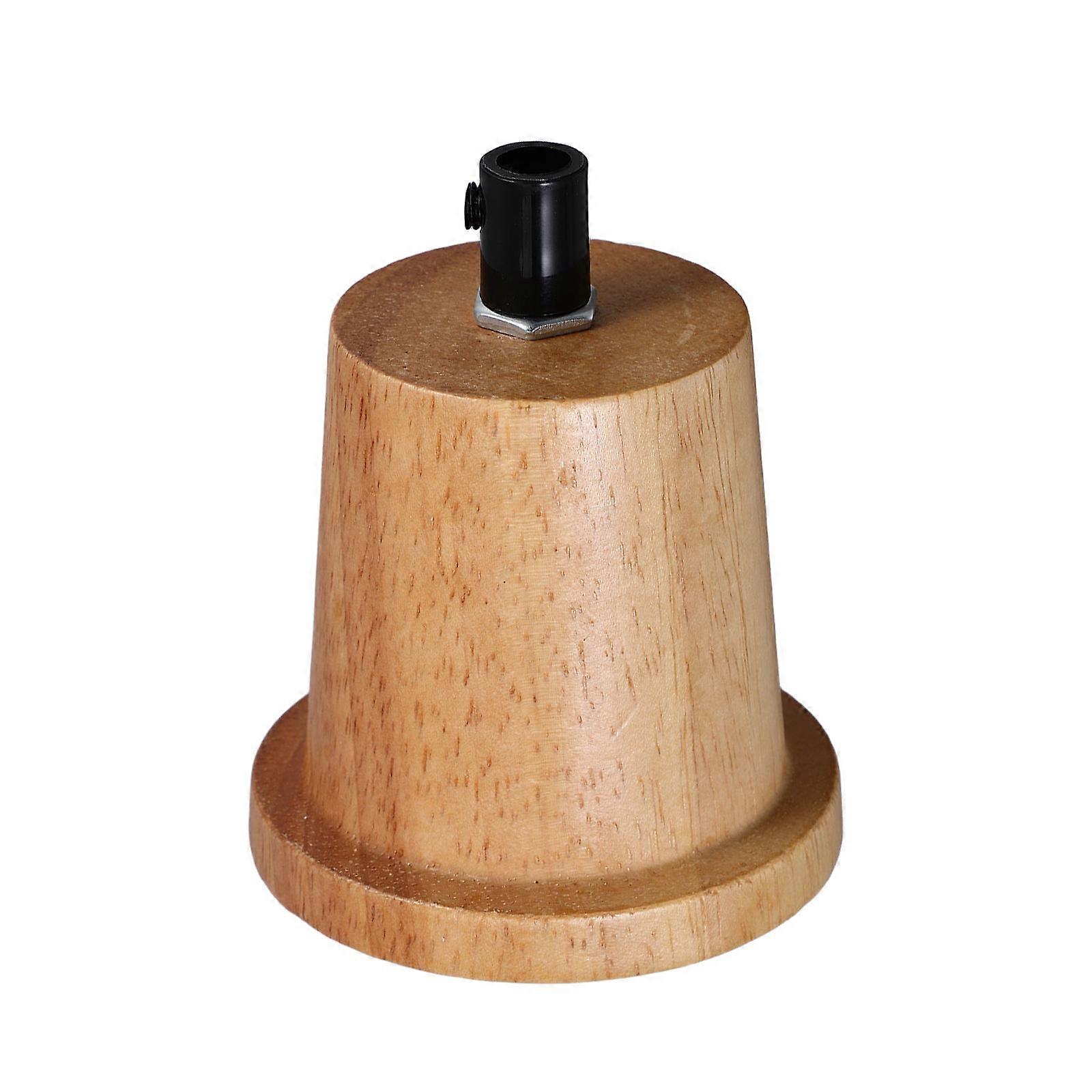 Bulb Holder Screw Fitting Wooden Plastic Lamp Holder Socket 3Pcs