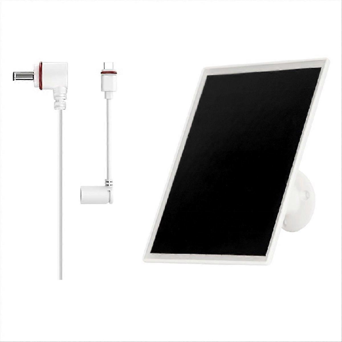  10W 5V Monocrystalline Solar Panel DC+Type-C for Low Power Camera