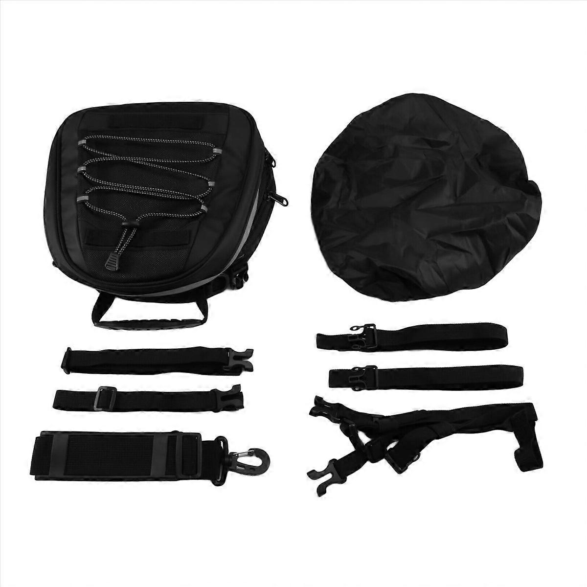 Universal Motorcycle Tail Bag Expandable 8-10L