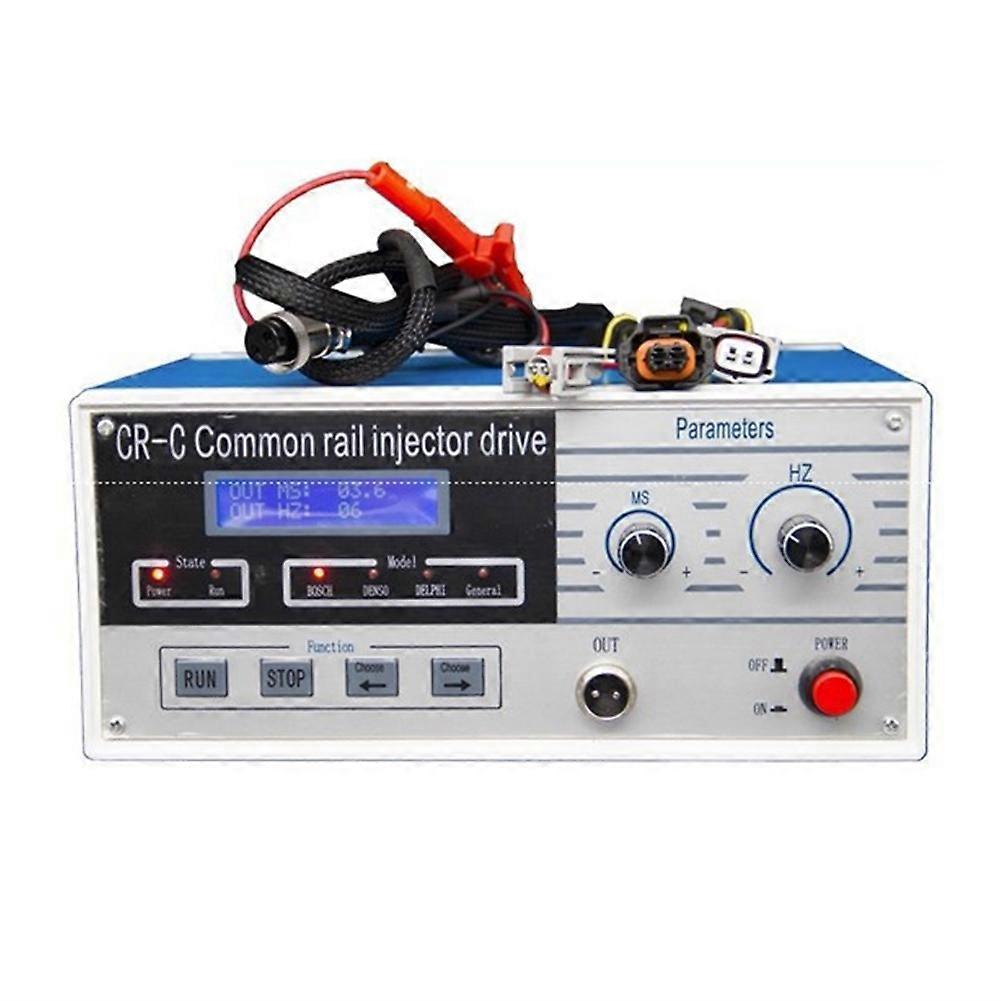 CR-C Diesel Common Rail Injector Tester for Bosch Denso and Delphi Fuel Injector Testing Repair Device EU Plug