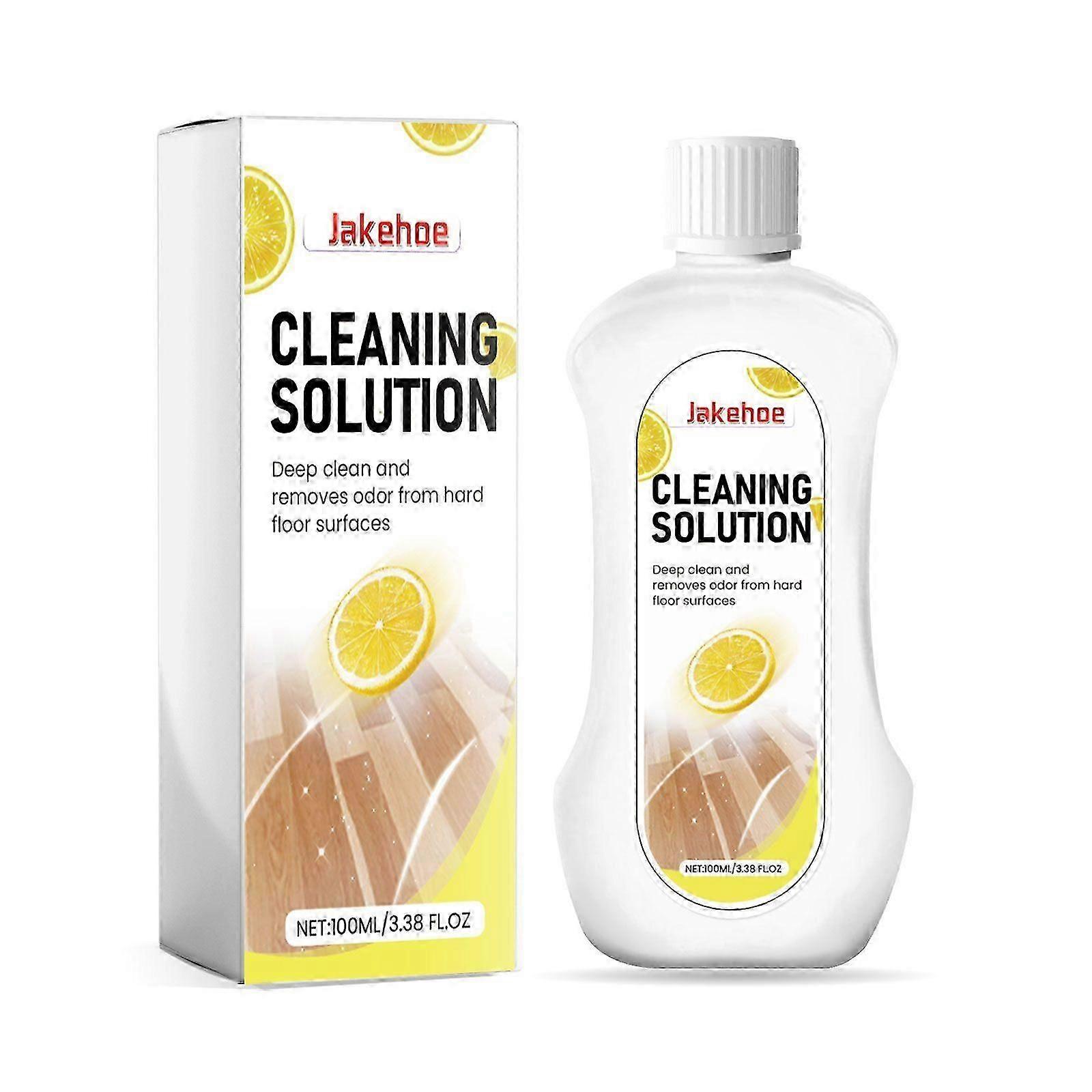 Cleaning Solution contains Disodium EDTA, Sodium Bicarbonate, Laureth-7